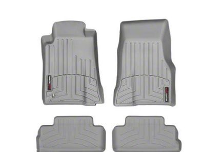 Weathertech DigitalFit Front and Rear Floor Liners; Gray (05-09 Mustang)