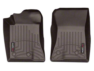 Weathertech DigitalFit Front Floor Liners; Cocoa (15-25 Mustang)