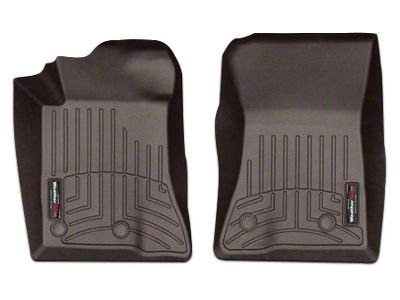 Weathertech DigitalFit Front Floor Liners; Cocoa (15-24 Mustang)