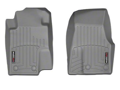 Weathertech DigitalFit Front Floor Liners; Gray (13-14 Mustang)