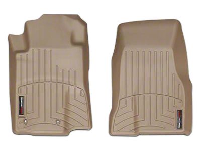 Weathertech DigitalFit Front Floor Liners; Tan (10-12 Mustang)