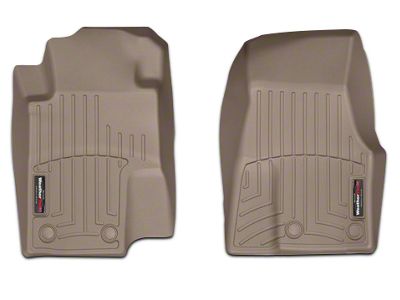 Weathertech DigitalFit Front Floor Liners; Tan (13-14 Mustang)