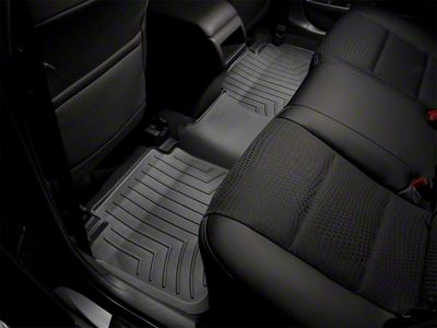 Weathertech DigitalFit Rear Floor Liners; Black (08-10 Challenger)