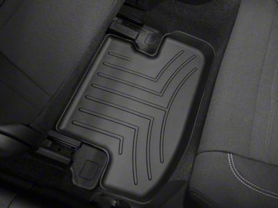 Weathertech DigitalFit Rear Floor Liners; Black (15-24 Mustang)