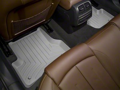 Weathertech DigitalFit Rear Floor Liners; Gray (08-10 Challenger)