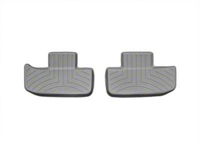 Weathertech DigitalFit Rear Floor Liners; Gray (11-23 Challenger)