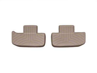 Weathertech DigitalFit Rear Floor Liners; Tan (11-23 Challenger)