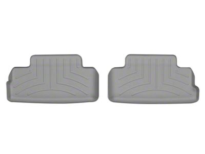 Weathertech DigitalFit Rear Floor Liners; Gray (05-14 Mustang)