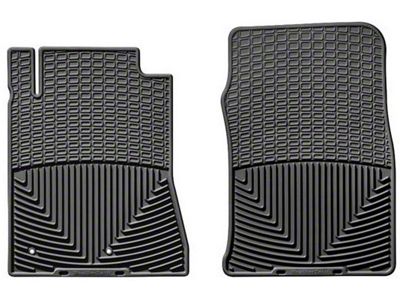 Weathertech All-Weather Front Rubber Floor Mats; Black (09-10 Mustang)