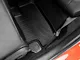 Weathertech DigitalFit Front and Rear Floor Liners; Black (15-24 Mustang)