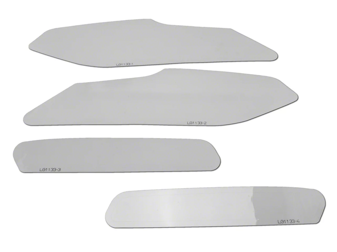 Weathertech Mustang LampGard Headlight and Fog Light Protection LG1133
