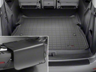 Weathertech DigitalFit Cargo Liner with Bumper Protector; Black (21-24 Mustang Mach-E)