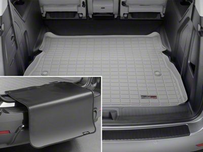 Weathertech DigitalFit Cargo Liner with Bumper Protector; Gray (21-23 Mustang Mach-E)