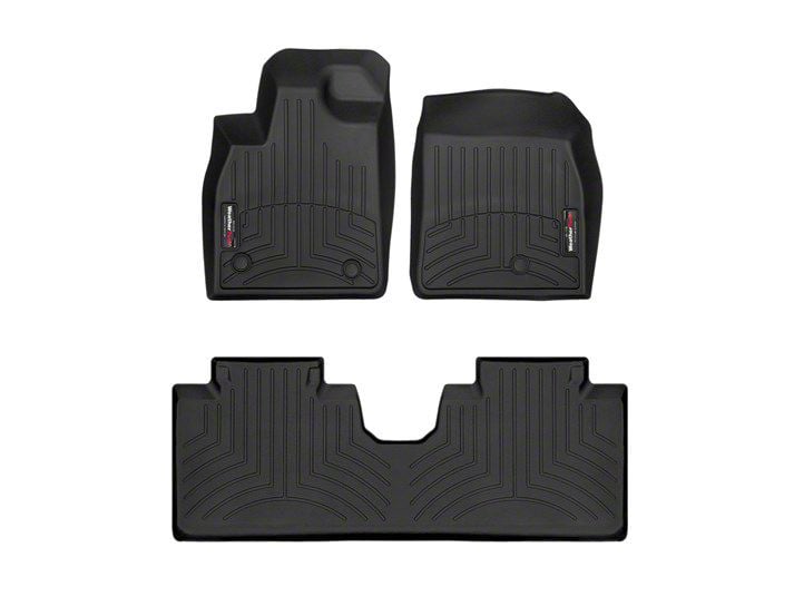 Weathertech MachE DigitalFit Front and Rear Floor Liners; Black 441664