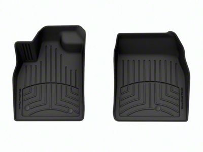 Weathertech Front Floor Liner HP; Black (21-25 Mustang Mach-E)