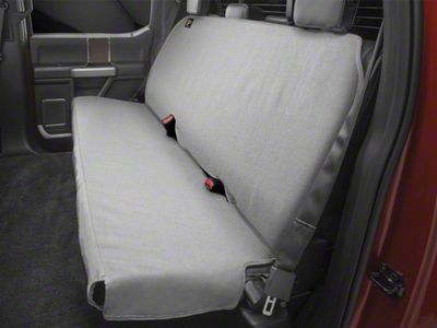 Weathertech Second Row Seat Protector; Gray (21-25 Mustang Mach-E)