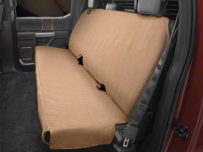 Weathertech Second Row Seat Protector; Tan (21-25 Mustang Mach-E)