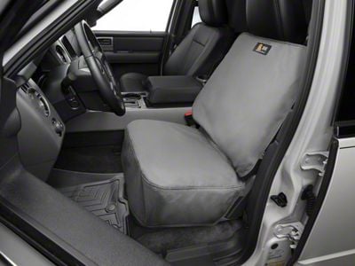 Weathertech Universal Front Bucket Seat Protector; Gray (21-23 Mustang Mach-E)