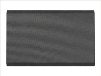 Weathertech 24-Inch x 36-Inch ComfortMat Connect Middle Mat; Carbon Fiber