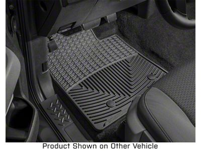 Weathertech All-Weather Front Rubber Floor Mats; Black (10-11 Mustang)