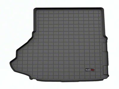 Weathertech DigitalFit Cargo Liner; Black (24-25 Mustang Convertible w/ Subwoofer)