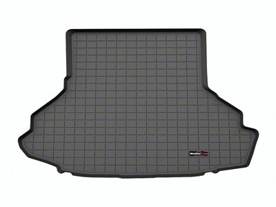 Weathertech DigitalFit Cargo Liner; Black (24-25 Mustang Convertible w/o Subwoofer)