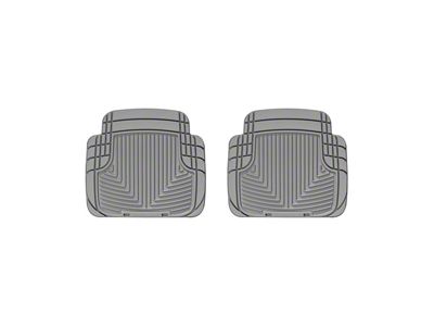 Weathertech All-Weather Rear Rubber Floor Mats; Gray (05-09 Mustang)