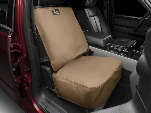 Weathertech Universal Front Bucket Seat Protector; Cocoa (Universal; Some Adaptation May Be Required)