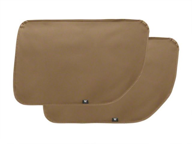 Weathertech Doors Weathertech Universal AM Door Protectors; 26-Inch x 18-Inch; Tan ...