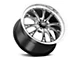 WELD Performance Belmont Drag Gloss Black Milled Wheel; Rear Only; 17x10 (05-09 Mustang)
