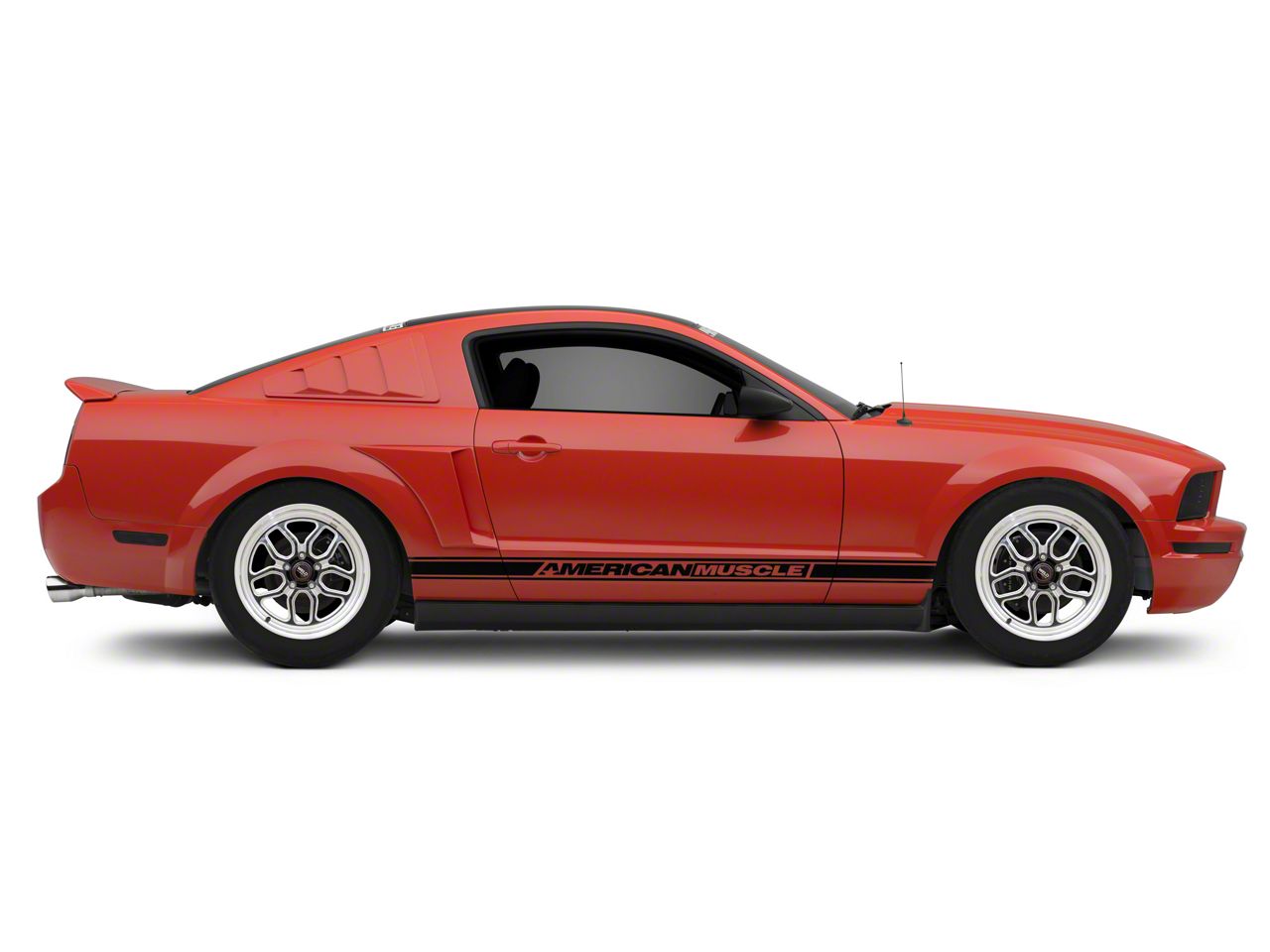 WELD Performance Mustang Laguna Drag Gloss Black Milled WELD Performance Mustang Laguna Drag Gloss Black Milled