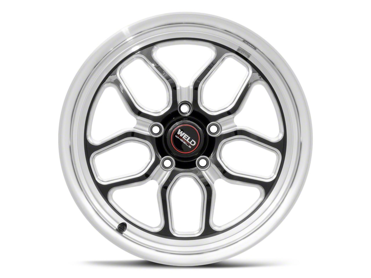 WELD Performance Mustang Laguna Drag Gloss Black Milled Wheel