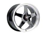 WELD Performance Ventura Drag Gloss Black Milled Wheel; Rear Only; 15x10; 22mm Offset (06-10 RWD Charger)