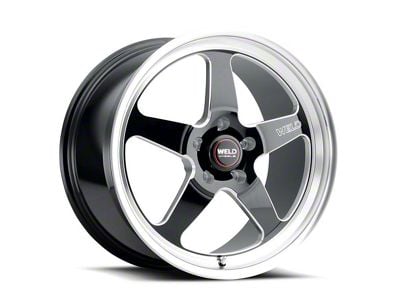 WELD Performance Ventura Gloss Black Milled Wheel; 20x9 (11-23 AWD Charger)