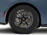 WELD Performance Ventura Beadlock Gloss Black Milled Wheel; Rear Only; 15x10; 50mm Offset (24-25 Mustang)