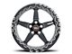 WELD Performance Ventura Beadlock Gloss Black Milled Wheel; Rear Only; 15x10 (99-04 Mustang)