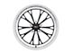 WELD Performance Belmont Gloss Black Milled Wheel; Rear Only; 20x10.5 (08-23 RWD Challenger, Excluding Widebody)