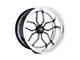 WELD Performance Laguna Gloss Black Milled Wheel; Rear Only; 22x10.5 (08-23 RWD Challenger, Excluding Widebody)