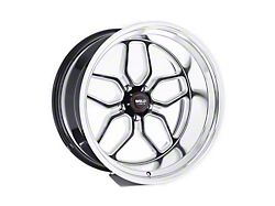WELD Performance Laguna Gloss Black Milled Wheel; 22x9; 20mm Offset (08-23 RWD Challenger, Excluding Widebody)