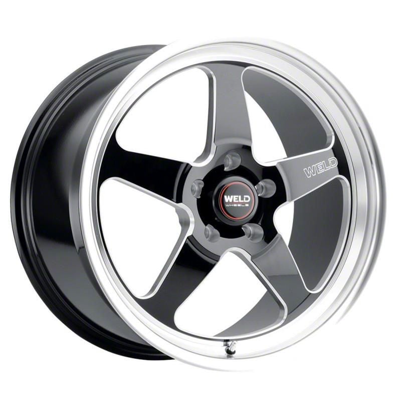 WELD Performance Challenger Ventura Drag Gloss Black Milled
