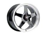 WELD Performance Ventura Drag Gloss Black Milled Wheel; Rear Only; 15x10; 22mm Offset (08-23 RWD Challenger, Excluding Widebody)