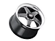 WELD Performance Ventura Gloss Black Milled Wheel; Rear Only; 20x10.5 (08-23 RWD Challenger, Excluding Widebody)