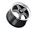 WELD Performance Ventura Gloss Black Milled Wheel; Rear Only; 22x10.5 (08-23 RWD Challenger, Excluding Widebody)