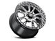 WELD Performance Belmont Drag Beadlock Gloss Black Milled Wheel; Rear Only; 17x10 (06-10 RWD Charger)