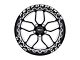 WELD Performance Laguna Beadlock Gloss Black Milled Wheel; Rear Only; 17x10 (06-10 RWD Charger)