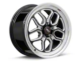 WELD Performance Laguna Drag Gloss Black Milled Wheel; Rear Only; 18x10; 30mm Offset (06-10 RWD Charger)