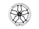 WELD Performance Laguna Gloss Black Milled Wheel; Rear Only; 22x10.5 (06-10 RWD Charger)