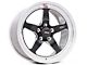 Weld Racing RTS S71 Black Anodized Wheel; Front Only; 17x5 (10-14 Mustang, Excluding 13-14 GT500)