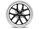 Weld Racing RTS S76 Black Anodized Wheel; Front Only; 17x5 (10-14 Mustang, Excluding 13-14 GT500)