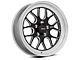 Weld Racing RTS S77 Black Anodized Wheel; Front Only; 17x5 (10-14 Mustang GT w/o Performance Pack, V6)